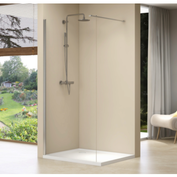 Van Rijn Products ST01M inloopdouche 120cm chroom
