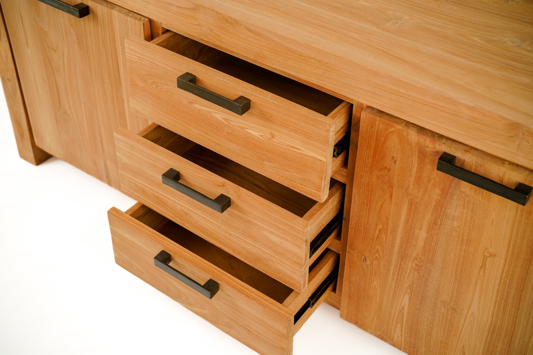Teak dressoir 180x45x80 | Cube  - alternate view
