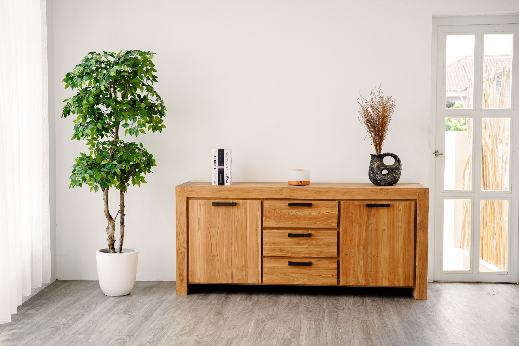 Teak dressoir 180x45x80 | Cube  - view 3
