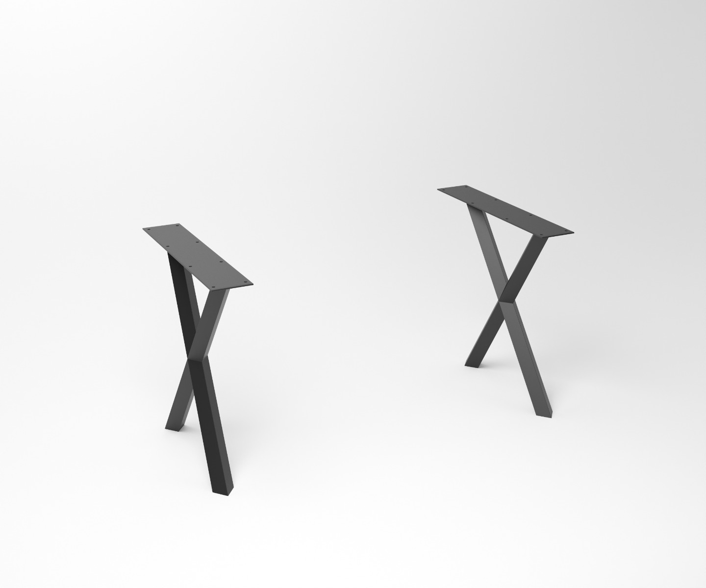 Notenhouten eettafel Duncan | 2-Fantasy X Frame - alternate view