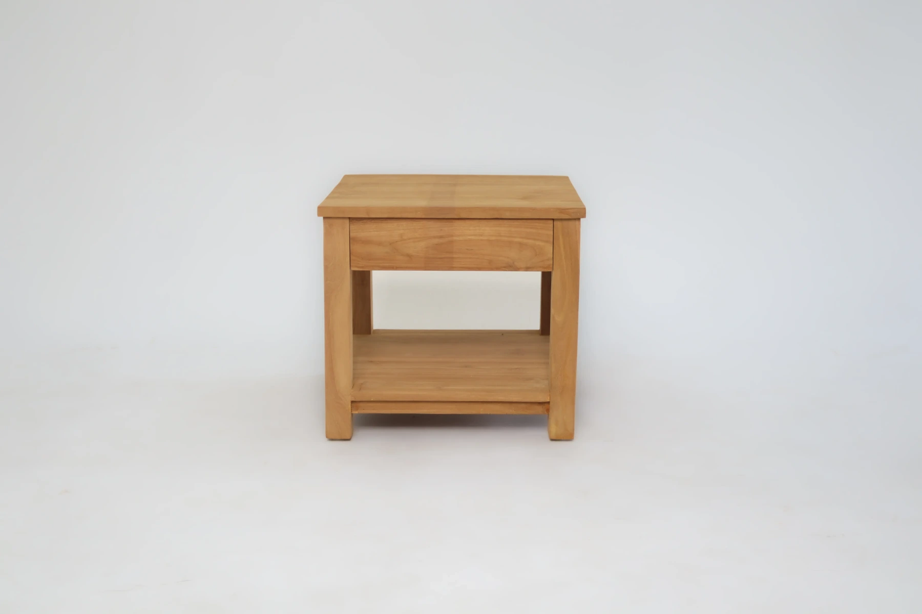 Salontafel teak met lade 50x50x45 Cube Teakea - view 3