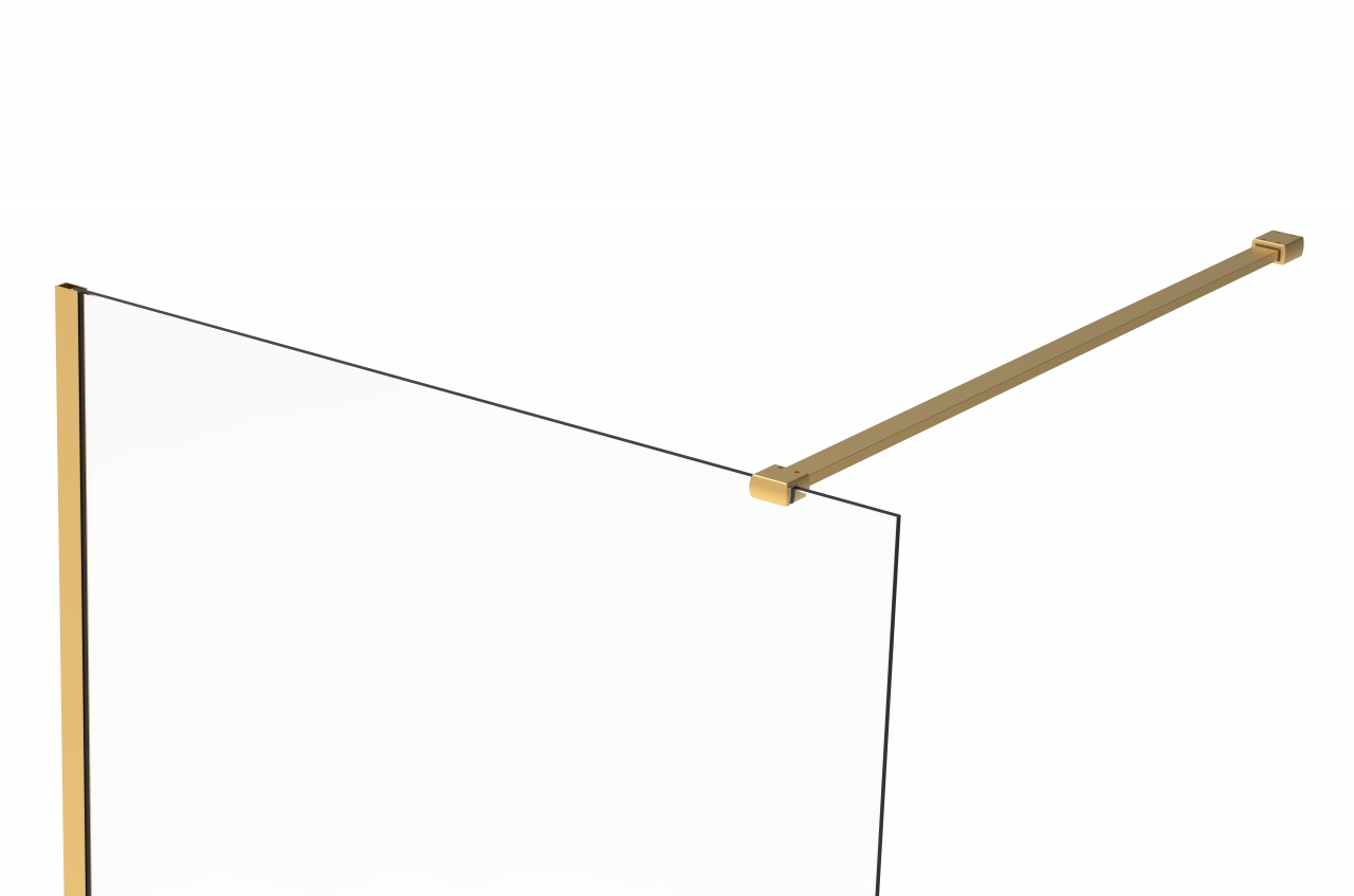 Van Rijn Products ST01MM Ducha a ras de suelo 80cm oro - alternate view