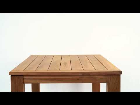 Nelson teak tuintafel 160x90 Sfeerfoto buitenterras - view 3
