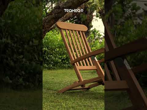 Deckchair Teakea | Zonder wielen | Sfeerfoto Tuin - view 3