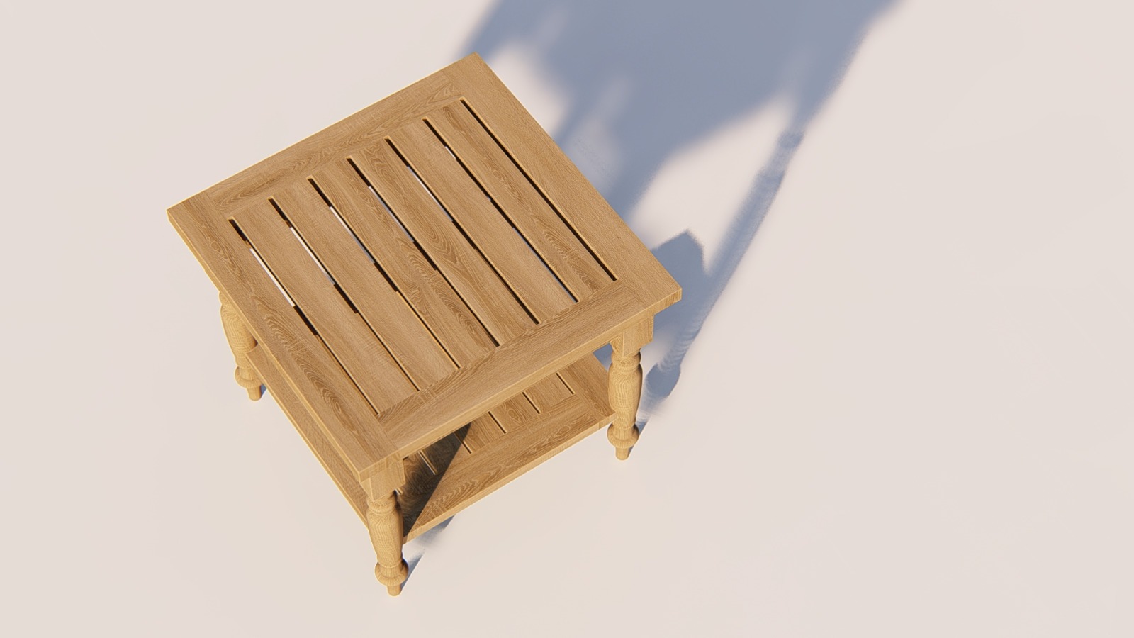 Batavia salontafel 60 x 60 x 45 recycled teak - alternate view