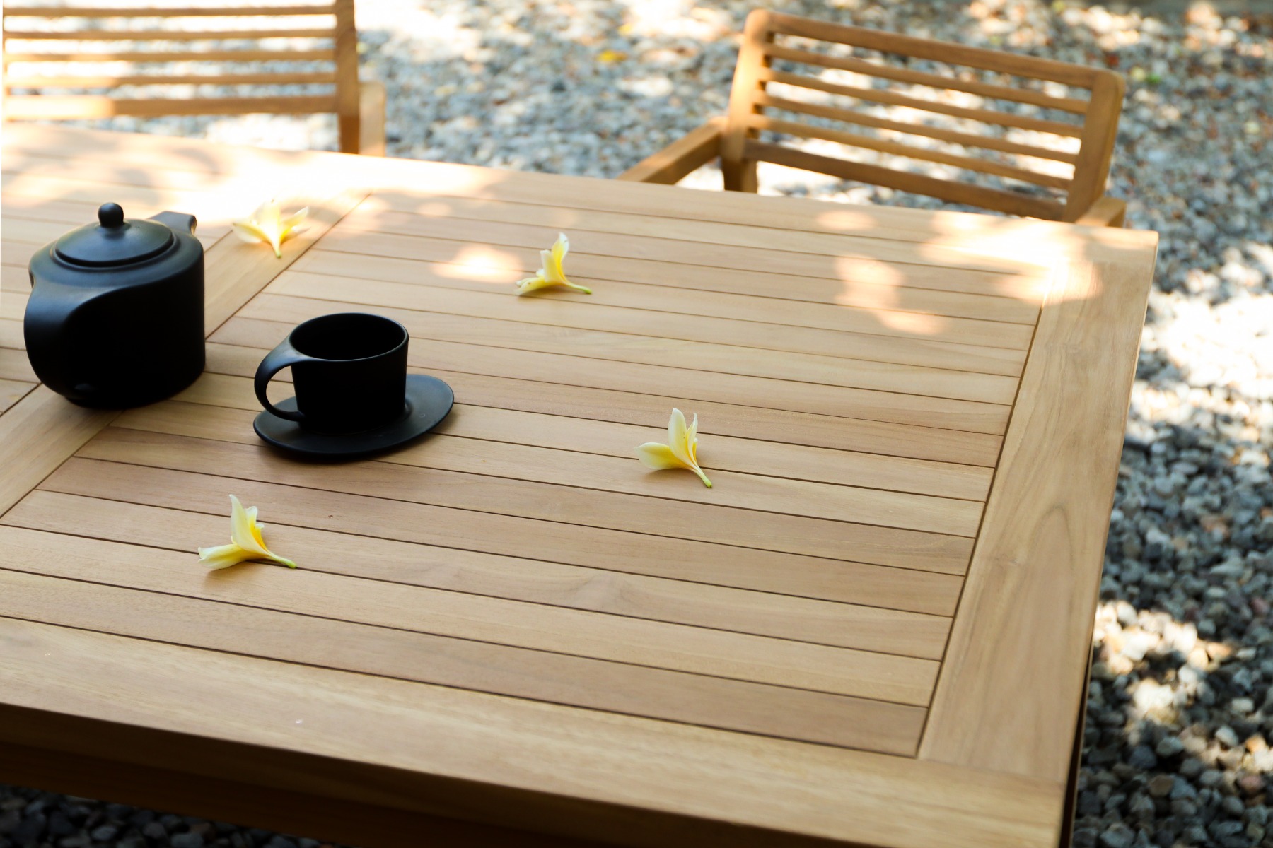 teakhouten tuintafel 150x90 Teakea FSC gecertificeerd  - view 4