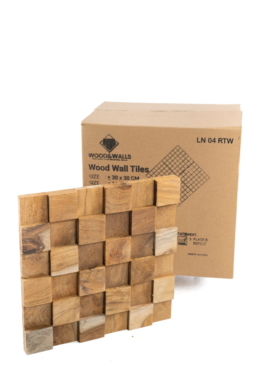 Block Naturel Teak wandpaneel 3 d  - view 4