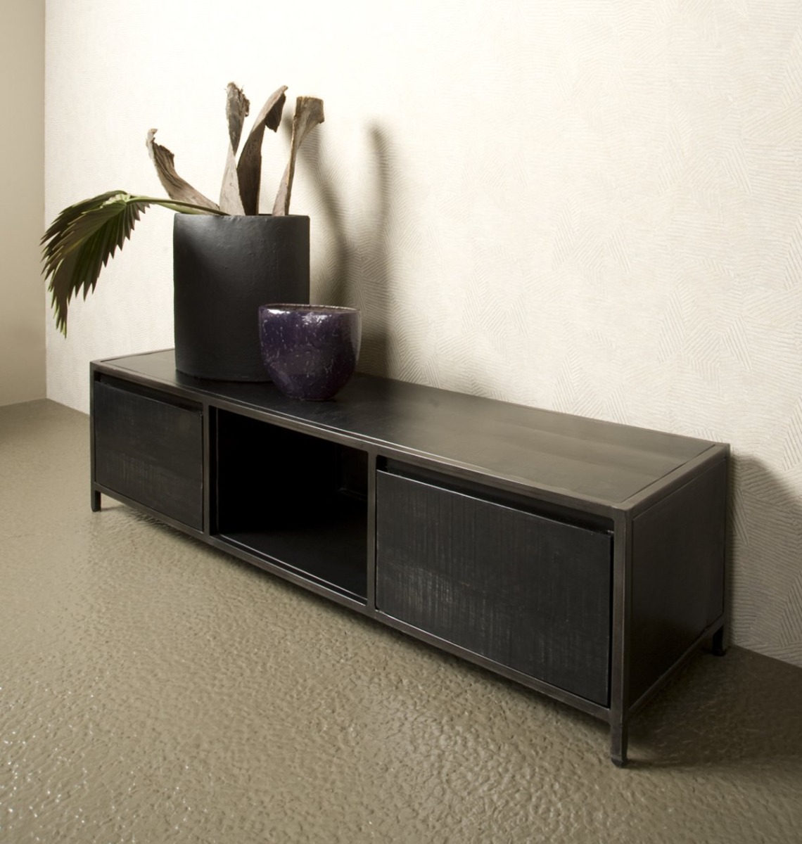 Paterno TV Meubel | 2 Laden | 145x40x38 - TWR-NA0103 - alternate view