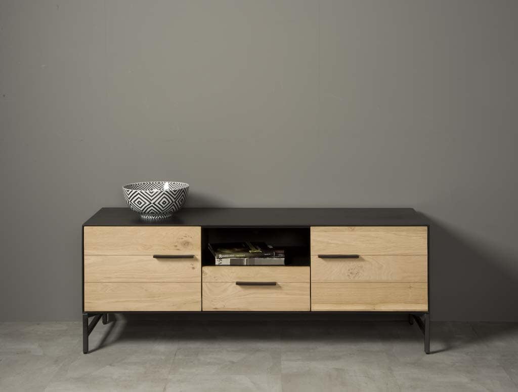 Lido TV meubel 150 x 55 x 45 (h) cm Twee deuren en Een lade - view 3