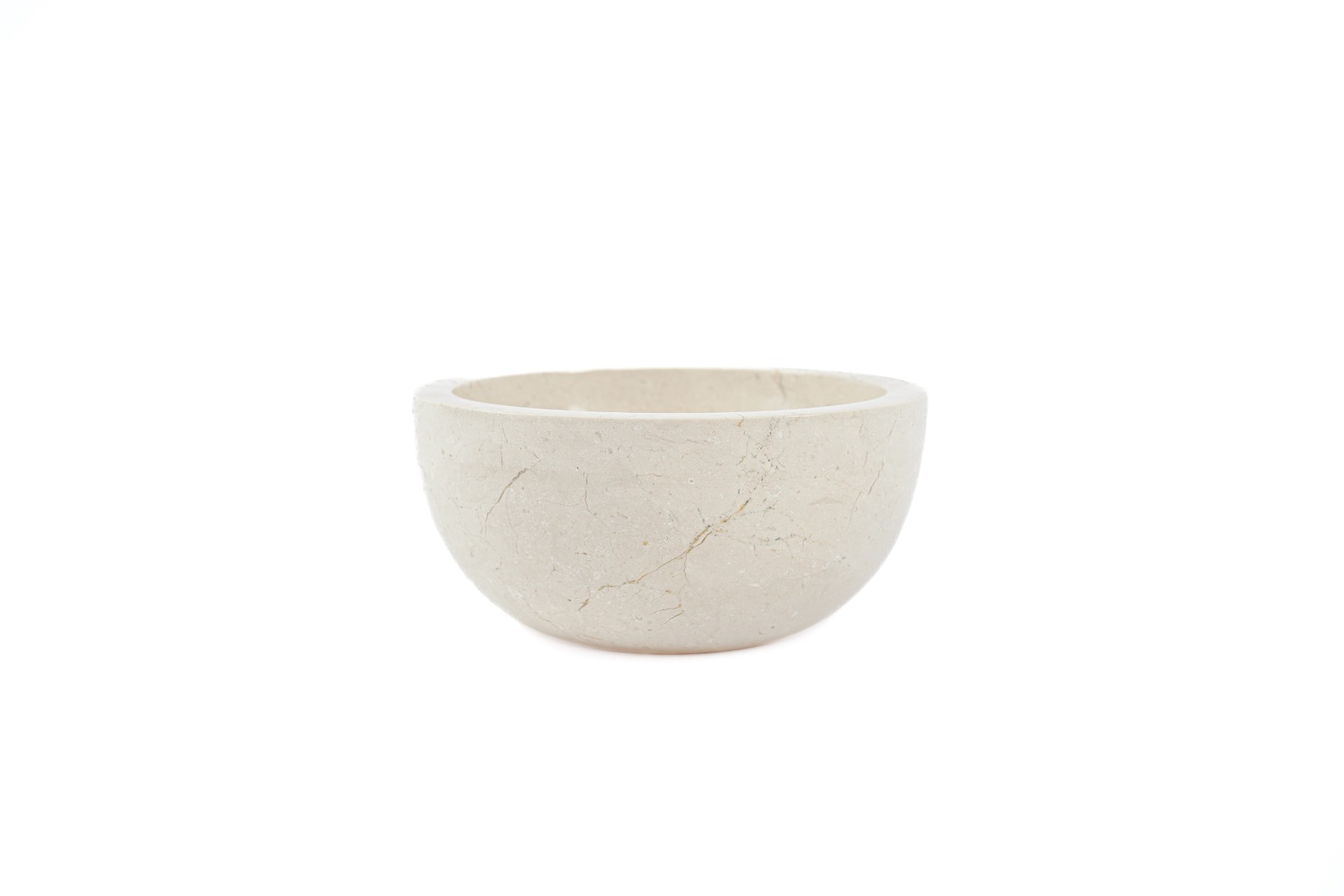 Wit Marmeren Fontein Waskom 20x12cm - Toilet Waskom klein | Teakea - view 3