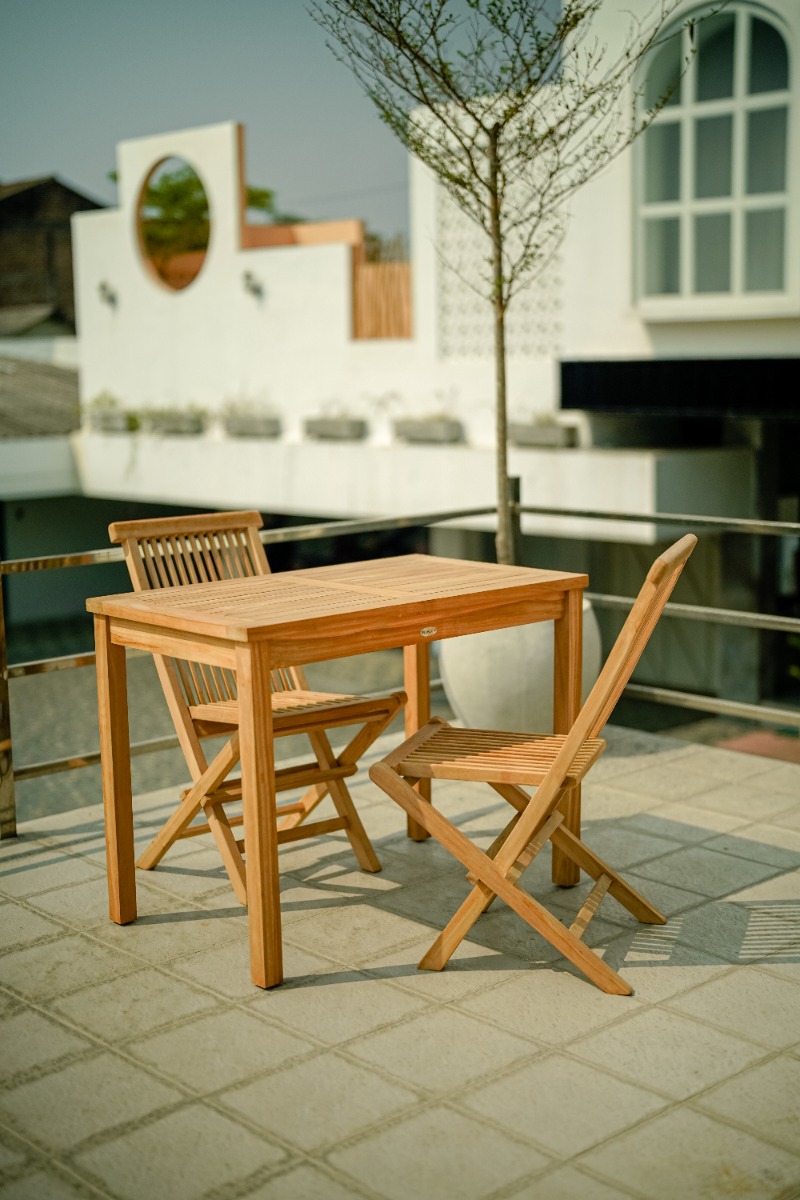 Bistro Teak Tuintafel 120 x 60 x 77  - view 3