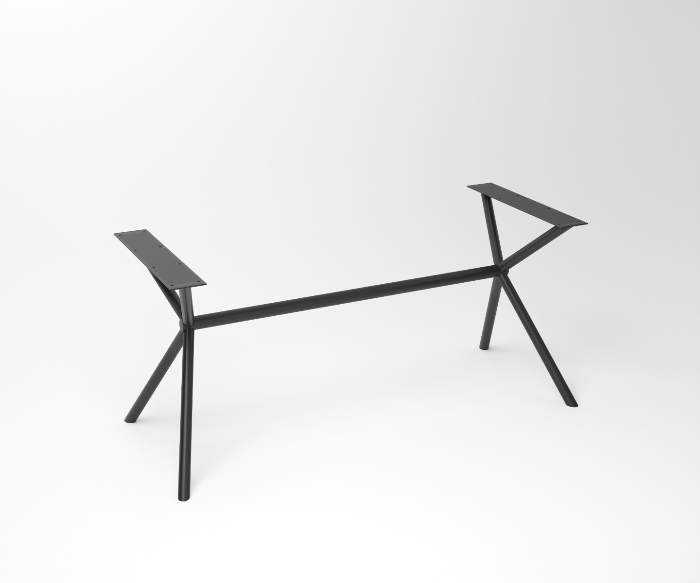Notenhouten eettafel Tusk | 3-Rex Long Roundline Exclusive Frame - Teakea.nl - alternate view
