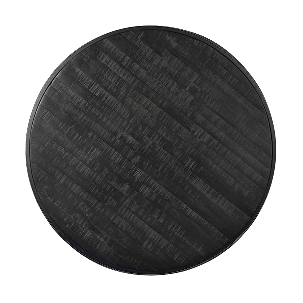Rolo salotnafel set van twee | Rond | Black Zwart - alternate view