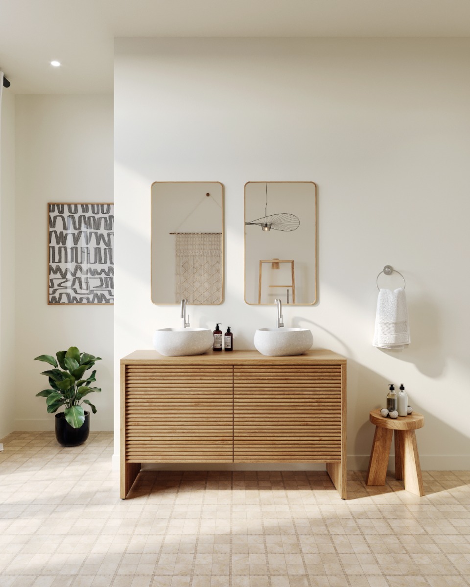 eikenhouten-badkamer-dressoir-sam-modern-design - view 3