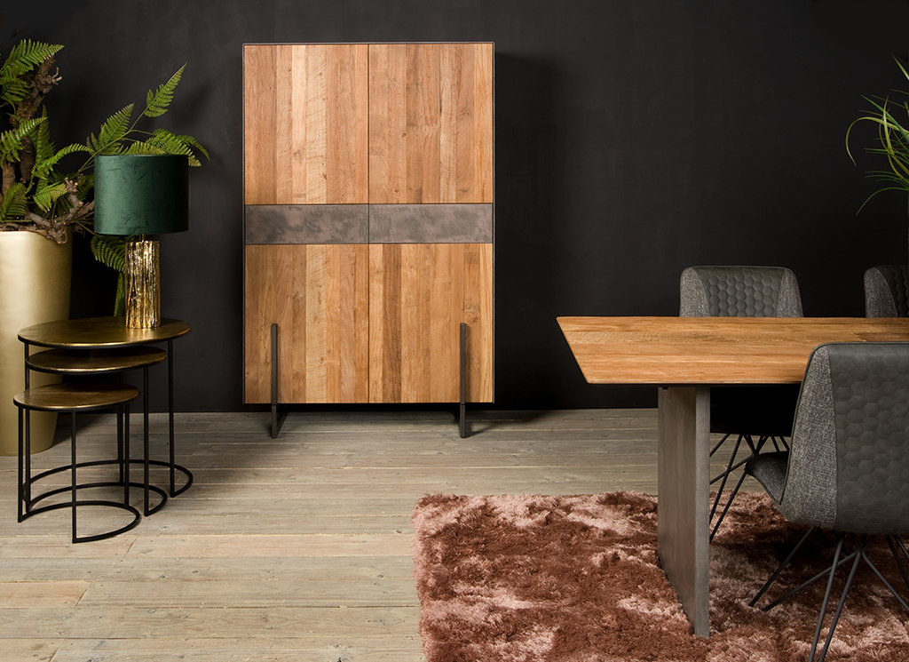 Ora Dressoir | 2 Deuren | 2 Laden | 222x45x89 - TWR-MX0030 - view 3