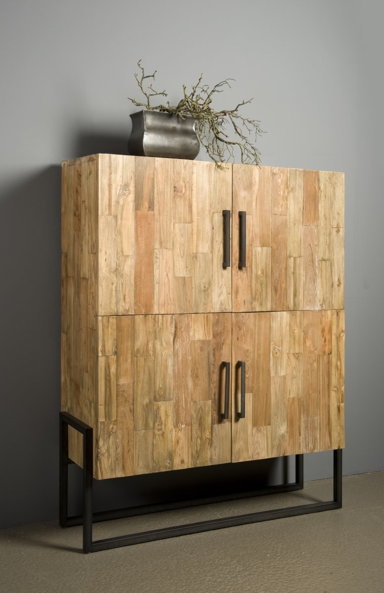 Potenza Cabinet 4 deurs | 131x45x163 - TWR-PF0105 - alternate view