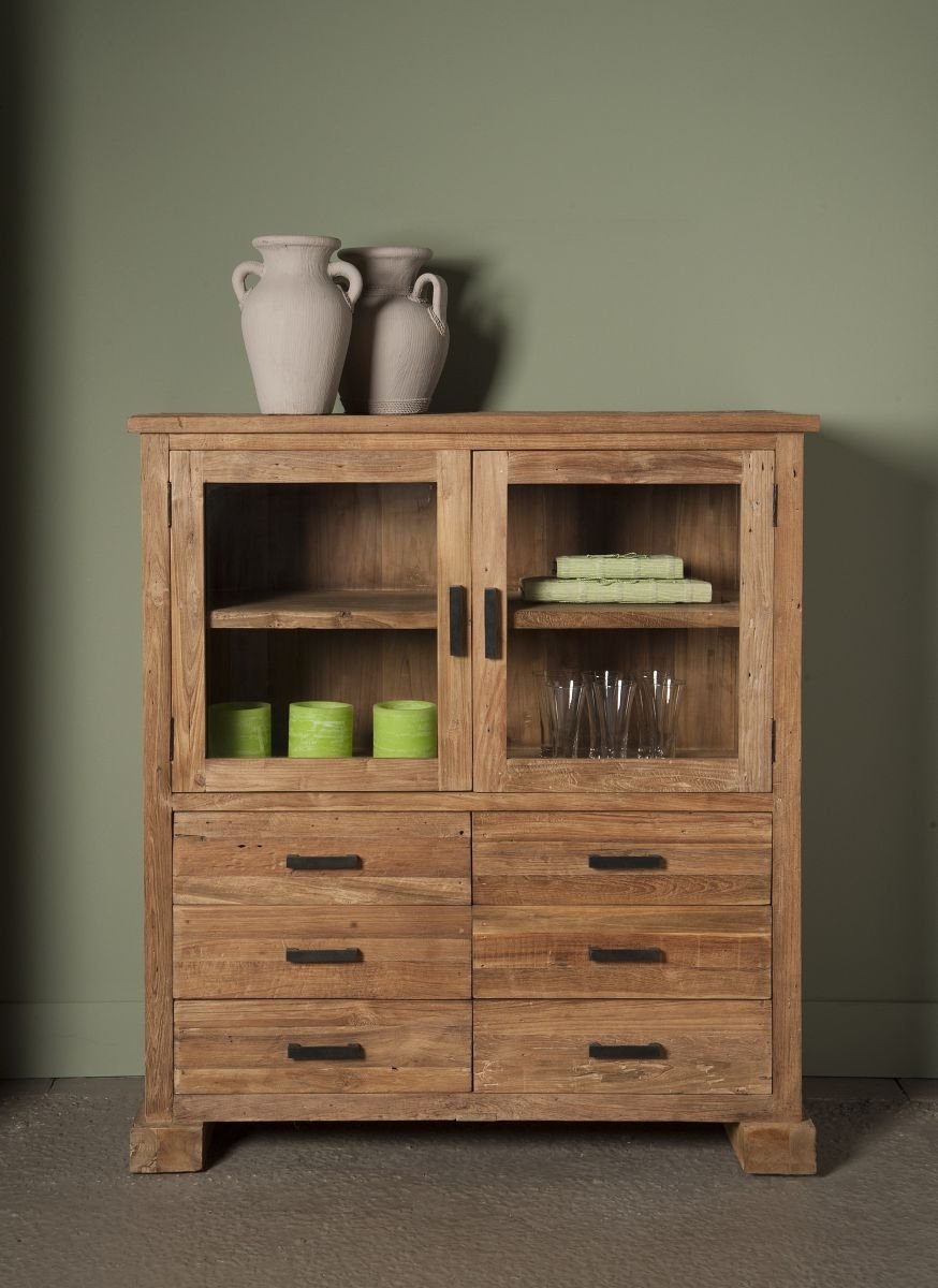 Lorenzo | Teak Kamerkast | 120x45x135 - TWR-SS0852 - alternate view