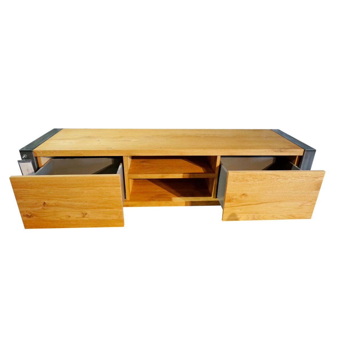 Eiken TV Meubel Sjoerd | Meerdere Afmetingen - TK-TM-SJOERD - alternate view