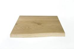 Eiken Werkblad | 4cm dik met schorsrand | 60cm breed - alternate view