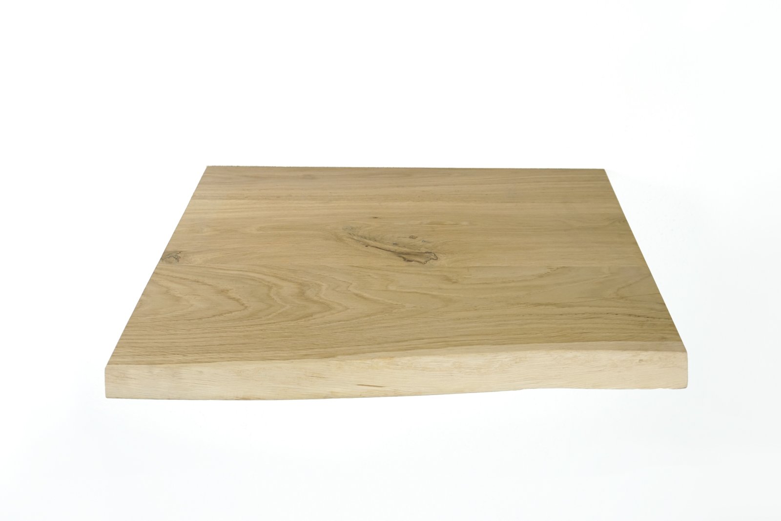 Eiken Werkblad | 4cm dik met schorsrand | 60cm breed - view 3