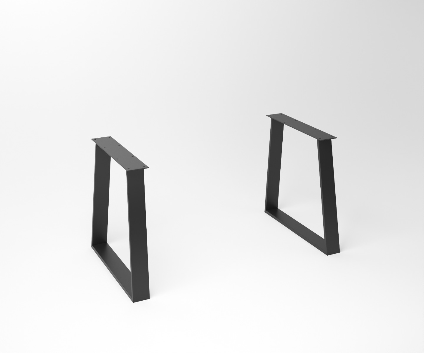 Notenhouten eettafel Tusk | 3-trapezium Exclusive Frame - alternate view