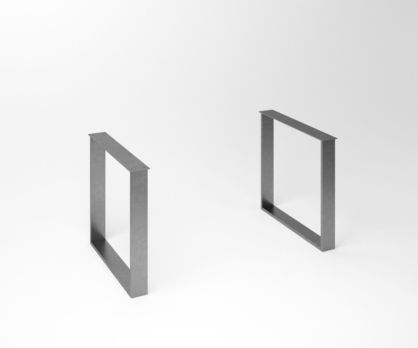 Notenhouten Eettafel Tusk - Luxe Design met Exclusief RVS Frame - alternate view