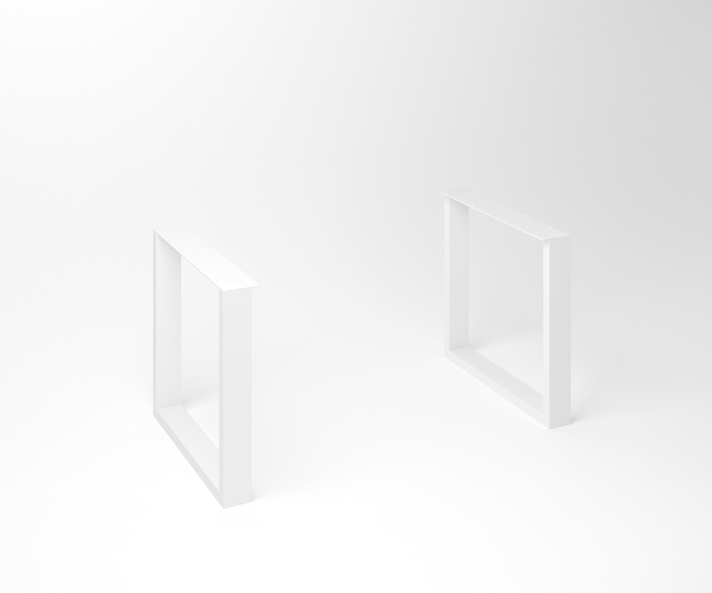 Notenhouten eettafel Tusk | 3-A ( SHR ) Fineline Frame White - alternate view