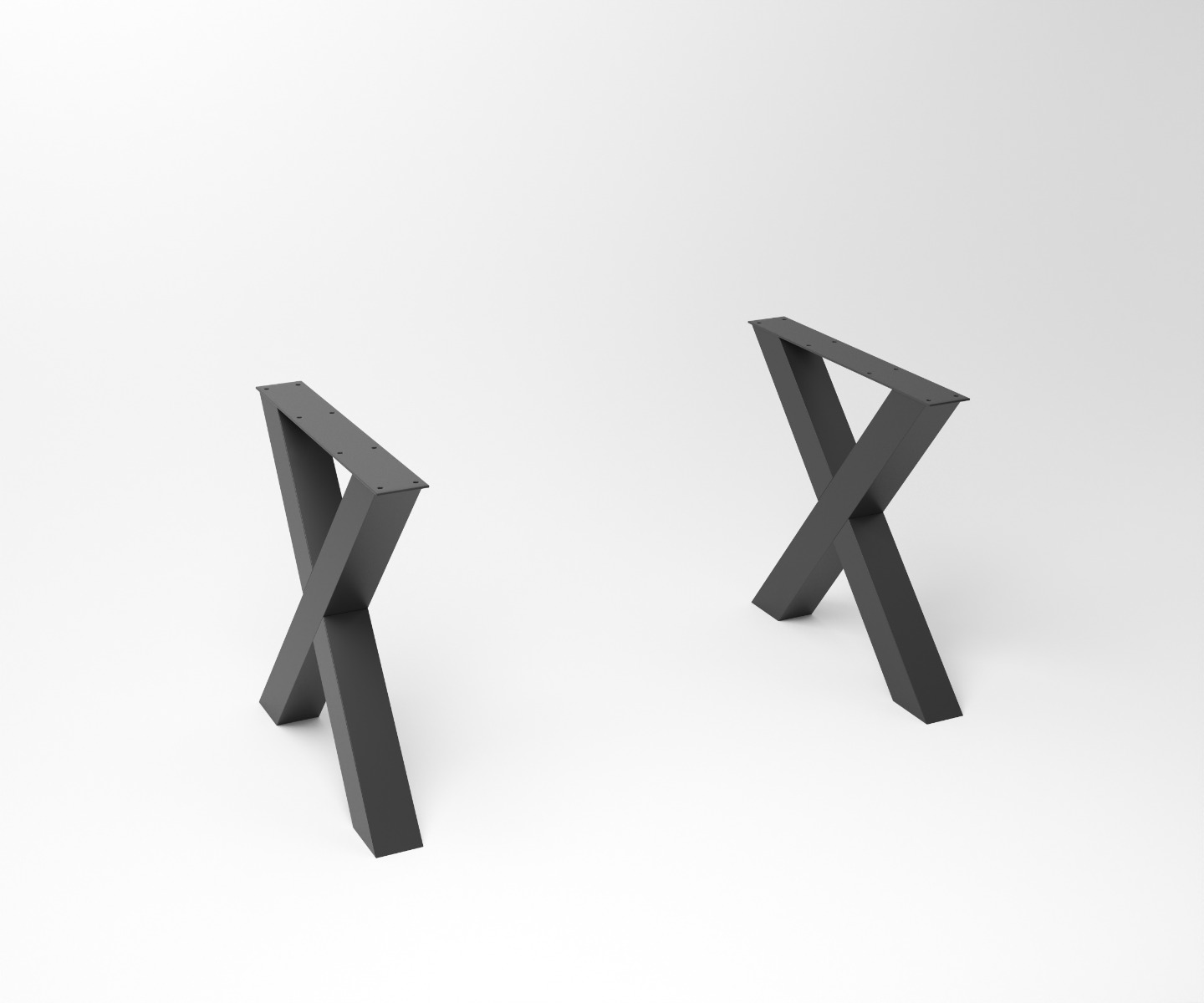 Notenhouten eettafel Tusk | 3-X Frame Black - alternate view