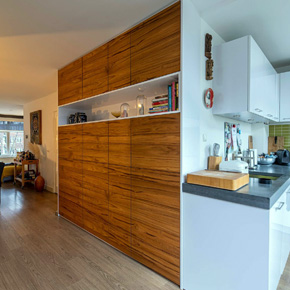 Wandkast op maat - Teakea Wandkast op maat