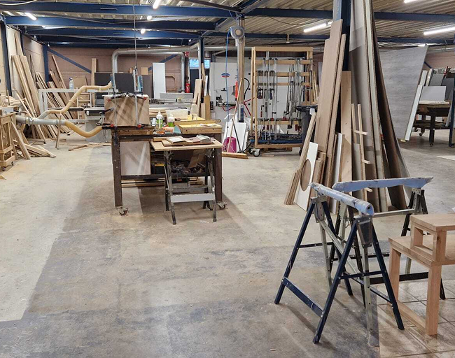 From our own furniture workshop